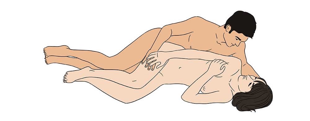 Exploring Pleasure: The Ultimate Guide to the Best Pegging Positions - Spooning Position for Pegging