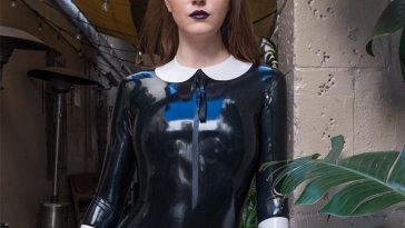 Stockroom Latex Wednesday Addams Dress Review